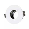 Oczko V-TAC GU10 wpuszczane białe/chrom okrągłe VT-873-WC 3 lata gwarancji